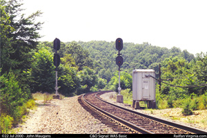 C&O Railway signal: Basic (EAS)
